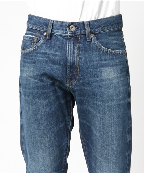 WEGO（ウィゴー）の「WEGO/セルビッジテーパードデニムパンツ（デニムパンツ・メンズ・インディゴブルー/ノンウォッシュ・SMALL/MEDIUM/LARGE）」の6枚目の写真