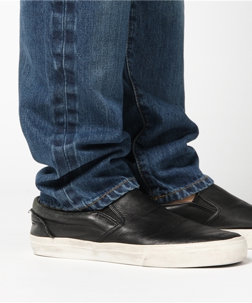 WEGO（ウィゴー）の「WEGO/セルビッジテーパードデニムパンツ（デニムパンツ・メンズ・インディゴブルー/ノンウォッシュ・SMALL/MEDIUM/LARGE）」の9枚目の写真