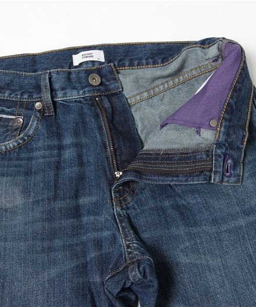 WEGO（ウィゴー）の「WEGO/セルビッジテーパードデニムパンツ（デニムパンツ・メンズ・インディゴブルー/ノンウォッシュ・SMALL/MEDIUM/LARGE）」の10枚目の写真