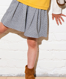 ドットプリントキュロット