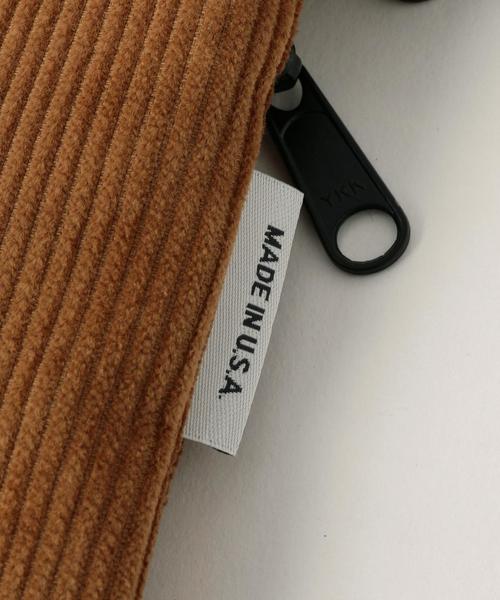 PARROTT CANVAS(パロットキャンバス)の「<Parrott Canvas>コーデュロイサコッシュ ◆(ショルダーバッグ・レディース・ブラック/ブラウン・FREE)」の10枚目の写真