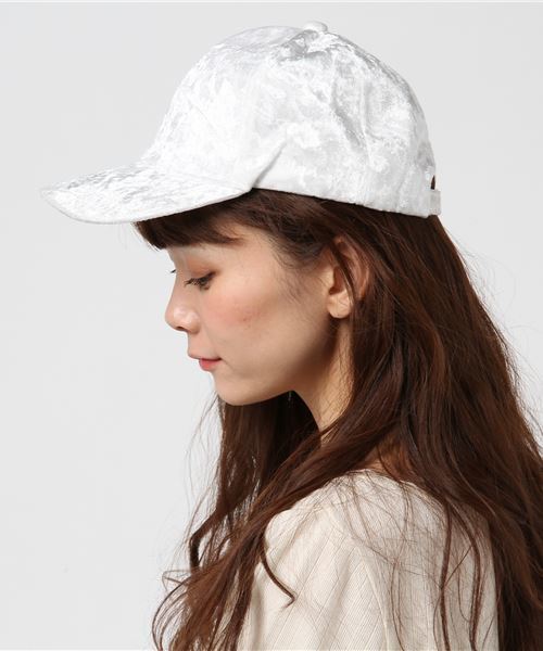 SPIGA（スピーガ）の「ﾍﾞﾛｱCAP（キャップ・レディース・ホワイト/ブラック/レッド/ピンク・FREE）」の5枚目の写真