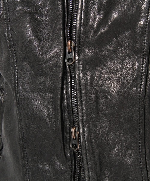 BEAMS（ビームス）の「□BEAMS / シングルライダースジャケット（ライダースジャケット・メンズ・ブラック・SMALL/MEDIUM/LARGE）」の8枚目の写真