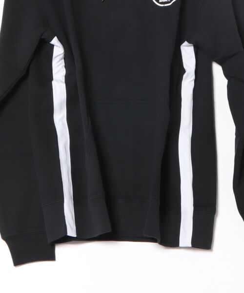 DOUBLE STEAL（ダブルスティール）の「Side Line Sweat パーカー（パーカー・メンズ・ブラック/トップグレー・X-LARGE/MEDIUM/LARGE）」の4枚目の写真