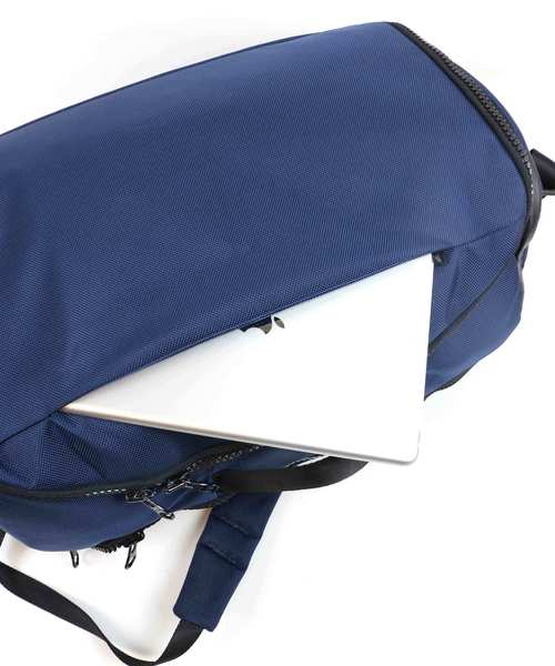 wdl.(ワームデザインラボ)の「【worm design lab/ワーム デザイン ラボ 】CITY TRAVEL BACKPACK(バックパック/リュック・メンズ・ブラック/ネイビー・FREE)」の19枚目の写真
