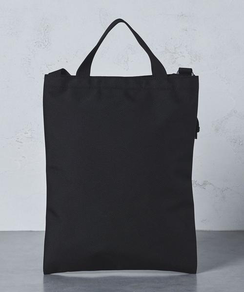 BRIEFING（ブリーフィング）の「【別注】＜BRIEFING（ブリーフィング）＞ UA Flat Tote M†（トートバッグ・メンズ・ブラック・FREE）」の3枚目の写真