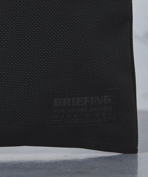 BRIEFING（ブリーフィング）の「【別注】＜BRIEFING（ブリーフィング）＞ UA Flat Tote M†（トートバッグ・メンズ・ブラック・FREE）」の12枚目の写真