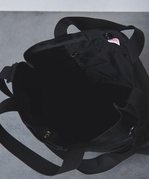 BRIEFING（ブリーフィング）の「【別注】＜BRIEFING（ブリーフィング）＞ UA Flat Tote M†（トートバッグ・メンズ・ブラック・FREE）」の10枚目の写真