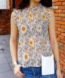 TODAYFUL | フラワープリーツブラウス(シャツ/ブラウス)