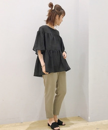 earth music&ecology | ・ティアードブラウス(シャツ/ブラウス)