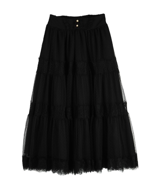 axes femme（アクシーズファム）の「ドットチュールロング