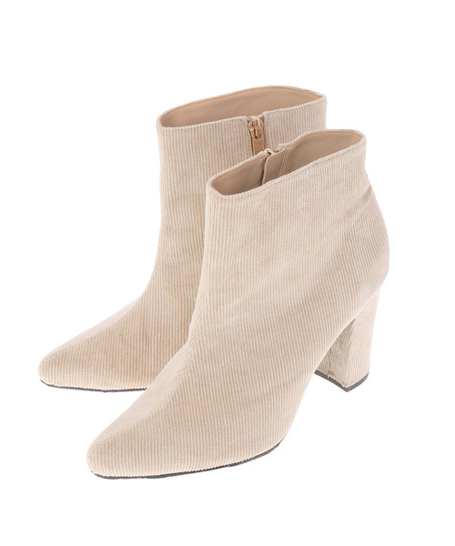 The Virgnia（ザ ヴァージニア）の「コーディロイショートブーツ（ブーツ・レディース・ベージュ/ボルドー・38/36/37）」の9枚目の写真