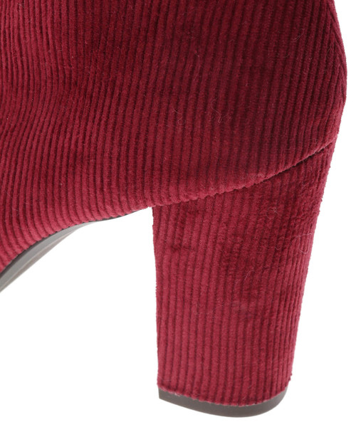 The Virgnia（ザ ヴァージニア）の「コーディロイショートブーツ（ブーツ・レディース・ベージュ/ボルドー・38/36/37）」の13枚目の写真