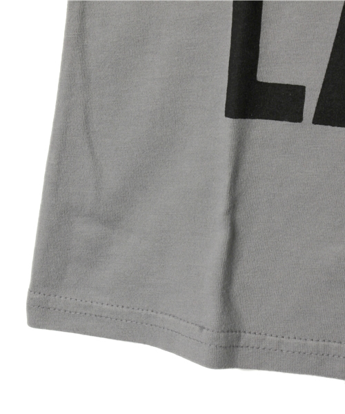 AZUL by moussy（アズールバイマウジー）の「26S天竺CHELSEA段染め半袖クルーT（Tシャツ/カットソー・キッズ・ブラック/ホワイト/ライトピンク・140/100/120）」の7枚目の写真