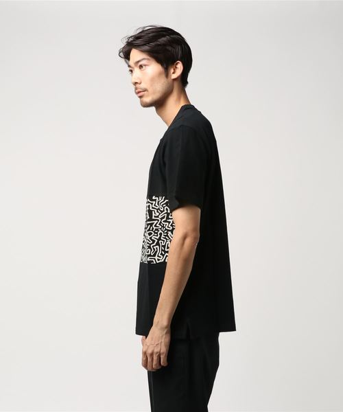 ELEMENT(エレメント)の「ELEMENT メンズ KH BIG PANEL SS KNIT Tシャツ(Tシャツ/カットソー・メンズ・ホワイト/ブラック・SMALL/MEDIUM/LARGE)」の3枚目の写真