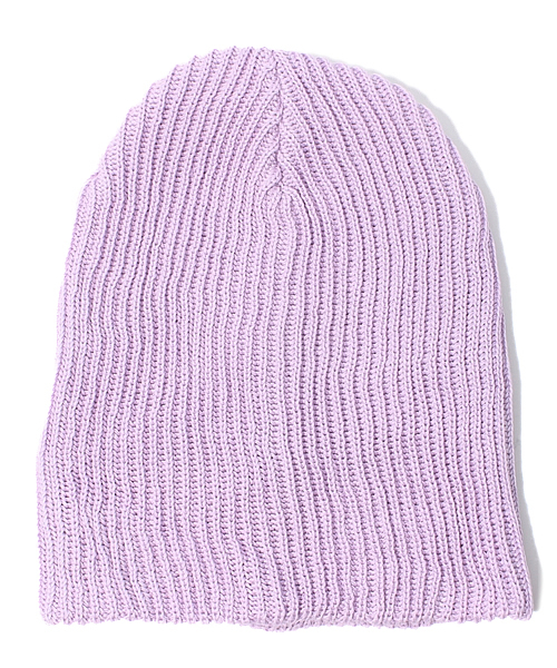 mystic（ミスティック）の「ニットキャップ（ニットキャップ/ビーニー・レディース・レモンイエロー/ミント/パープル/ブラック/チャコールグレー・ﾌﾘ-）」の4枚目の写真