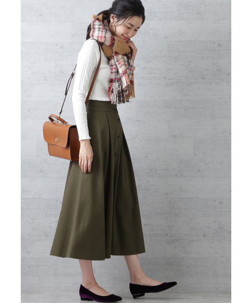 NATURAL BEAUTY BASIC（ナチュラルビューティーベーシック）の「ミニウェーブニット（ニット/セーター・レディース・ネイビー/オフホワイト/ブルー・MEDIUM）」の18枚目の写真