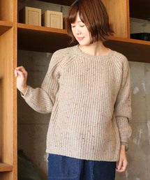 LBC | ピンクリボン 3Gカラフルネッププルオーバー(ニット/セーター)