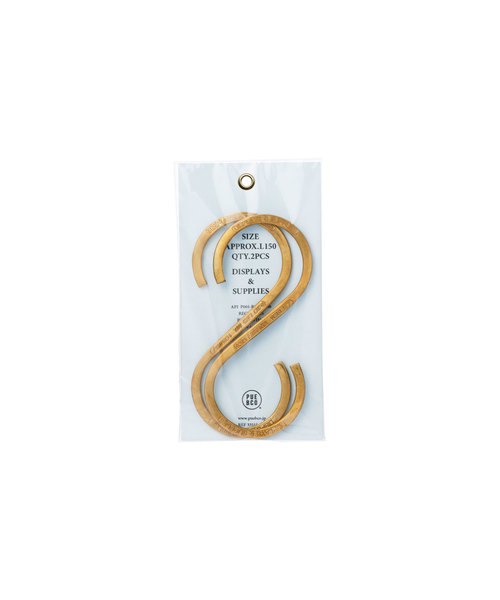 PUEBCO(プエブコ)の「S-HOOK Brass 150(収納グッズ)」|その他