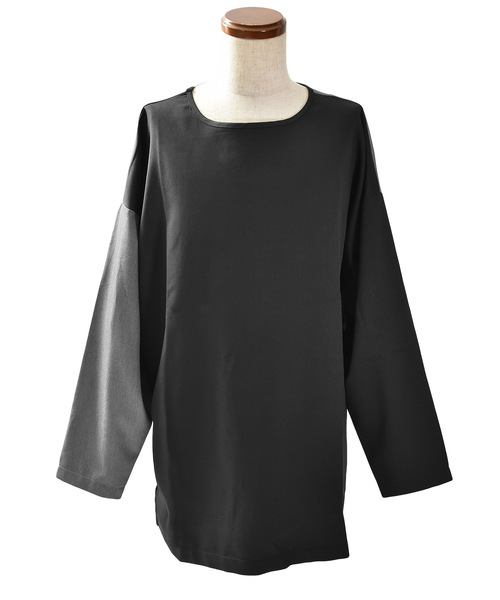 MinoriTY（マイノリティ）の「ビッグシルエットTRパネルプルオーバー（Tシャツ/カットソー・メンズ・ブルー系その他/ブラック系その他/レッド系その他/グレー系その他・M/L）」の16枚目の写真