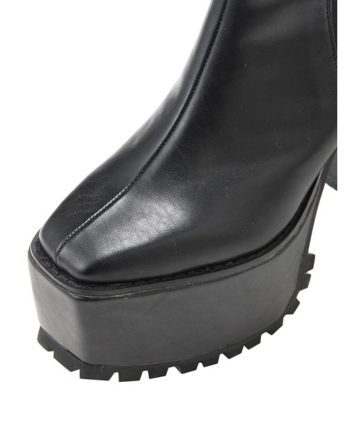 EMODA（エモダ）の「タンクチェルシーブーツ（ブーツ・レディース・ブラック/その他・SMALL/MEDIUM/LARGE）」の20枚目の写真