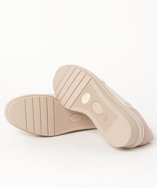 あしながおじさん（アシナガオジサン）の「〈あしながおじさん〉　厚底レースアップシューズ（ドレスシューズ・レディース・ホワイト/ブラック/ピンク・23.5cm/24.5cm/23.0cm/24.0cm/22.5cm）」の6枚目の写真