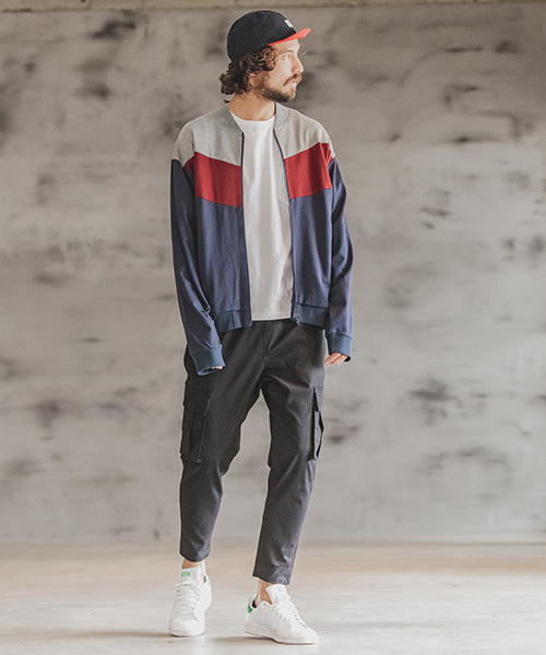 CAMBIO(カンビオ)の「mp6768-Stretch Saruel Tight Tapered Cargo Pants カーゴパンツ(カーゴパンツ・メンズ・オリーブ/ネイビー/ブラック・L/M/S)」の19枚目の写真