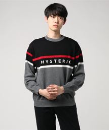 HYSTERIC GLAMOUR | HYS LOGO編込 プルオーバー(ニット/セーター)