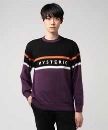 HYSTERIC GLAMOUR | HYS LOGO編込 プルオーバー(ニット/セーター)