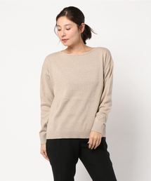 AMERICAN HOLIC | ボートネックニットプルオーバー(ニット/セーター)