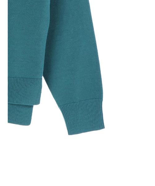 AMERICAN HOLIC（アメリカンホリック）の「ボートネックニットプルオーバー（ニット/セーター・レディース・ベージュ/ネイビー/アイボリー/ブルーグリーン・M/L）」の19枚目の写真