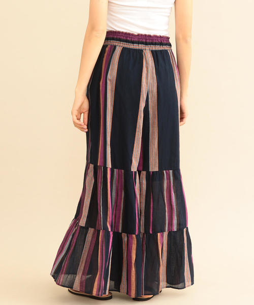 NE QUITTEZ PAS!（ヌキテパ）の「【別注】＜ne Quittez pas＞∴ストライプパンツо（その他パンツ・レディース・ネイビー/オフホワイト・FREE）」の16枚目の写真