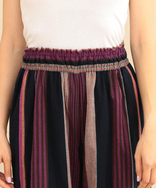 NE QUITTEZ PAS!（ヌキテパ）の「【別注】＜ne Quittez pas＞∴ストライプパンツо（その他パンツ・レディース・ネイビー/オフホワイト・FREE）」の17枚目の写真