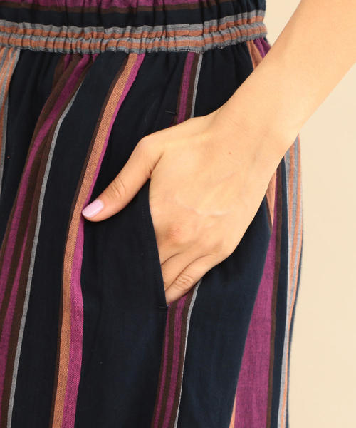 NE QUITTEZ PAS!（ヌキテパ）の「【別注】＜ne Quittez pas＞∴ストライプパンツо（その他パンツ・レディース・ネイビー/オフホワイト・FREE）」の18枚目の写真