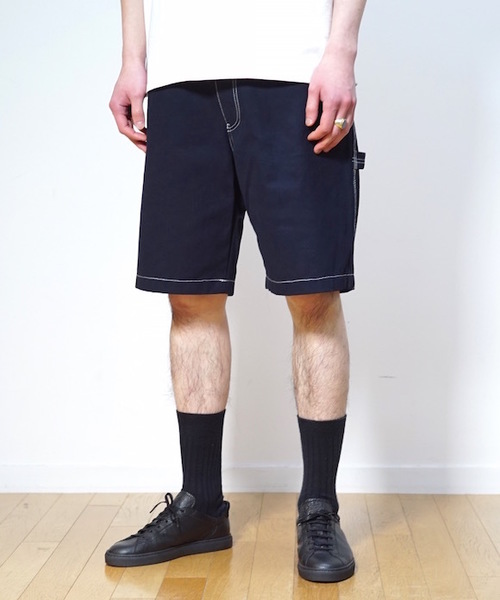 J.PRESS(ジェイプレス)の「J.PRESS PAINTER SHORTS(その他パンツ・メンズ・ベージュ/ブルー・S/M)」の2枚目の写真