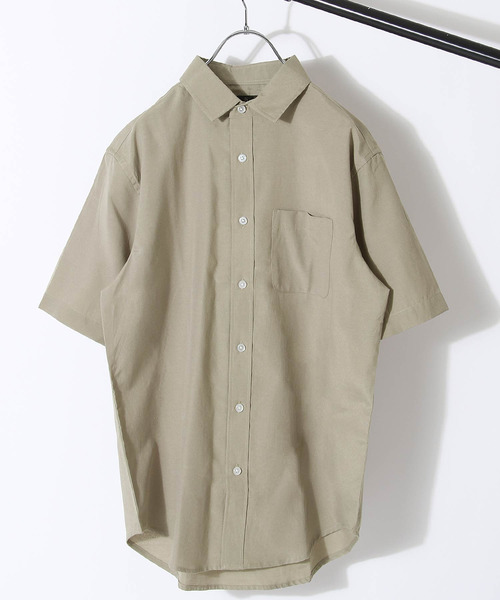 ZIP FIVE(ジップファイブ)の「【ZIP FIVE】【接触冷感】【吸水速乾】 半袖リネンシャツ(シャツ/ブラウス・メンズ・ホワイト/ブラック/ベージュ/ネイビー/カーキ/サックスブルー/ホワイト×ネイビー/ブラック系その他/ベージュ系その他/ブルー系その他・SMALL/MEDIUM/LARGE/X-LARGE)」の20枚目の写真