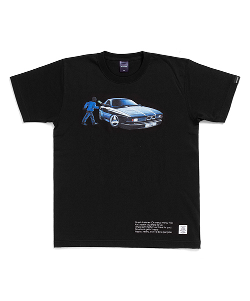 APPLEBUM(アップルバム)の「"Street Dreams" T-shirt(Tシャツ/カットソー・メンズ・ホワイト/ブラック・M/L/XL/XXL/S)」の1枚目の写真