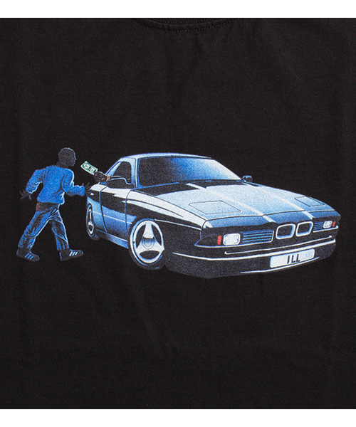 APPLEBUM(アップルバム)の「"Street Dreams" T-shirt(Tシャツ/カットソー・メンズ・ホワイト/ブラック・M/L/XL/XXL/S)」の4枚目の写真