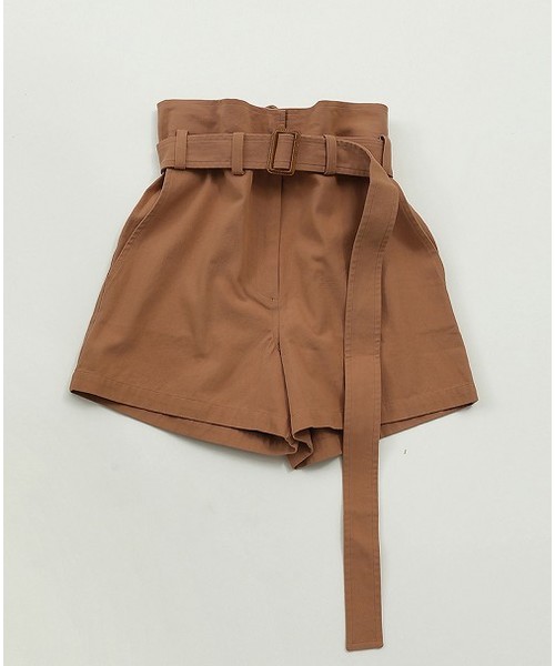 TODAYFUL（トゥデイフル）の「ベルトハーフパンツ（その他パンツ・レディース・レッド系その他/キナリ・38inch/36inch）」の4枚目の写真