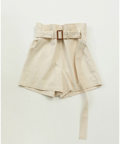 TODAYFUL（トゥデイフル）の「ベルトハーフパンツ（その他パンツ・レディース・レッド系その他/キナリ・38inch/36inch）」の5枚目の写真