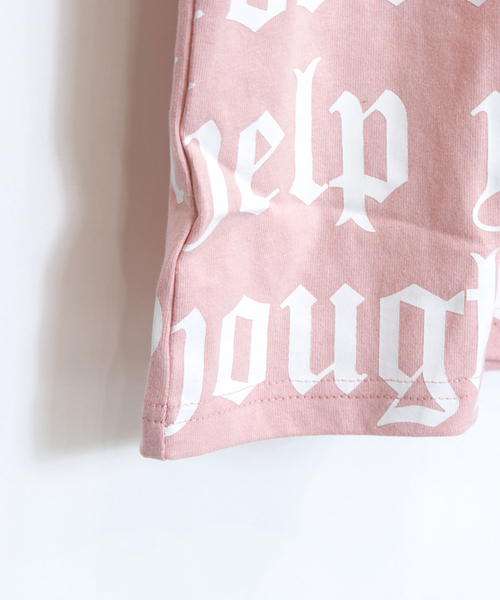 JACKROSE(ジャックローズ)の「JE・総柄ロゴTシャツ(Tシャツ/カットソー・メンズ・ホワイト/ブラック/ピンク・M/L)」の9枚目の写真