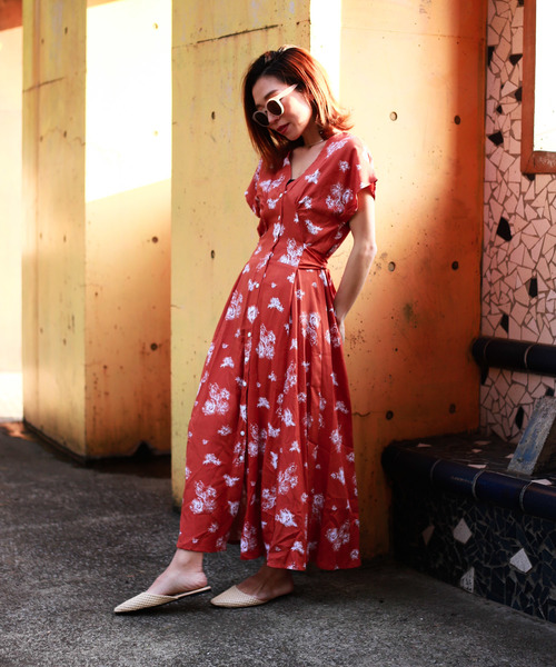 Auntie Rosa Holiday（アンティローザホリデー）の「フラットサンダル（サンダル・レディース・ブラウン・MEDIUM）」の11枚目の写真