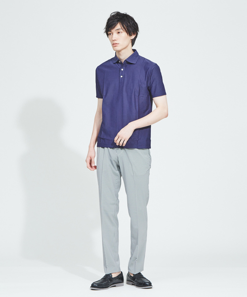 RECENCY OF MINE（リーセンシー オブ マイン）の「【Recency of Mine】FLEX　トラベストチェックパンツ（スラックス・メンズ・オフホワイト/ネイビー/グレー・46/44/48/50）」の8枚目の写真