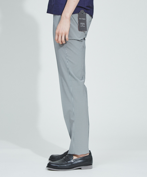 RECENCY OF MINE（リーセンシー オブ マイン）の「【Recency of Mine】FLEX　トラベストチェックパンツ（スラックス・メンズ・オフホワイト/ネイビー/グレー・46/44/48/50）」の5枚目の写真