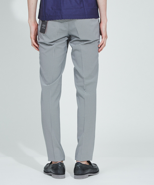 RECENCY OF MINE（リーセンシー オブ マイン）の「【Recency of Mine】FLEX　トラベストチェックパンツ（スラックス・メンズ・オフホワイト/ネイビー/グレー・46/44/48/50）」の11枚目の写真