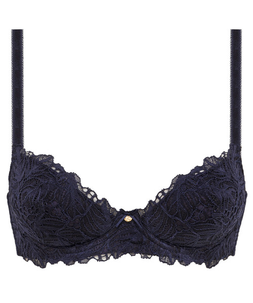 BRADELIS NEWYORK（ブラデリスニューヨーク）の「育乳STEP1　ボニーブラ　【3ステップでバストを育てるブラジャー　ステップ1　"集める"】（ブラジャー・レディース・ネイビー/ブルー系その他/ピンクベージュ・B65/B70/C70/D70/B75/C65/C75/D65/D75/E65/E70/E75/F65/F70/F75/G65/G70/G75/F80/G80）」の19枚目の写真