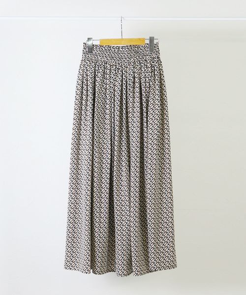 reca（レカ）の「幾何学柄スカート（スカート・レディース・ベージュ・FREE）」の8枚目の写真