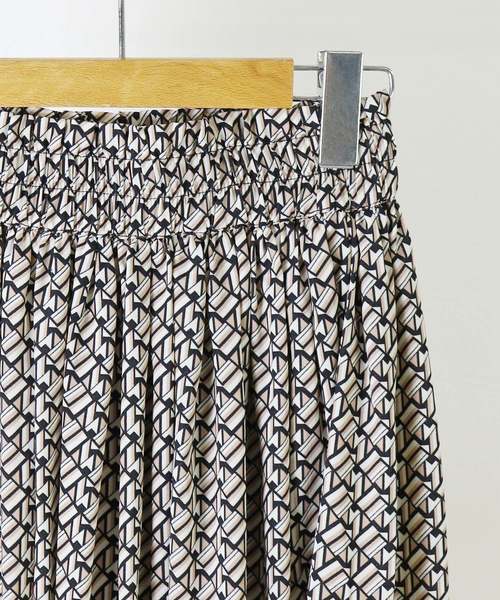 reca（レカ）の「幾何学柄スカート（スカート・レディース・ベージュ・FREE）」の16枚目の写真