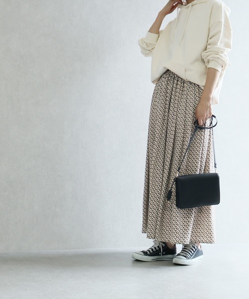 reca（レカ）の「幾何学柄スカート（スカート・レディース・ベージュ・FREE）」の17枚目の写真