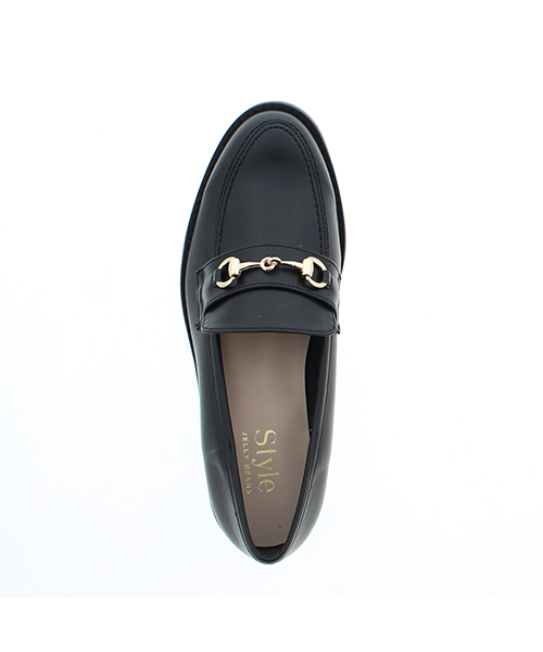 JELLY BEANS（ジェリービーンズ）の「【レイン対応】金具ビットレインローファー(309-7237)JELLY BEANS(ジェリービーンズ)（レインシューズ・レディース・ブラック/アイボリー/ダークブラウン/ブラック系その他・22/22.5/23/23.5/24/24.5/25）」の7枚目の写真